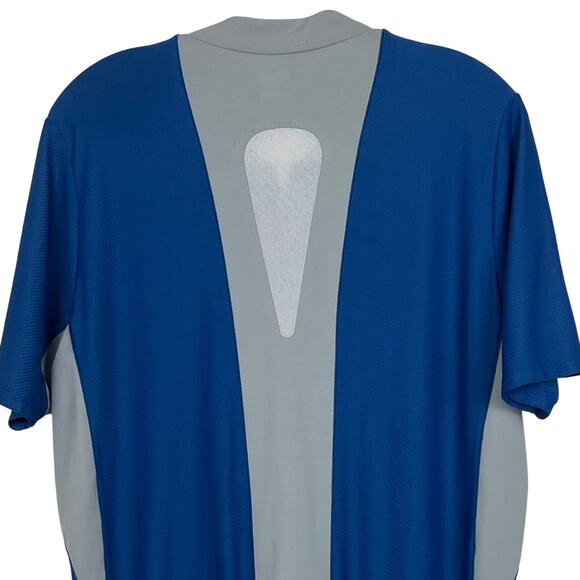 Nike Biking \ Running shirt men’s Large full zip up front - Picture 4 of 6